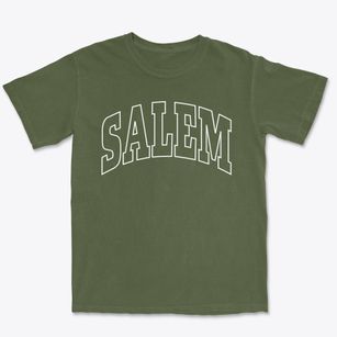 Salem Ohio Trendy Block Premium Heavyweight T-shirt