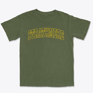 Strathmere New Jersey Trendy Block Premium Heavyweight T-shirt