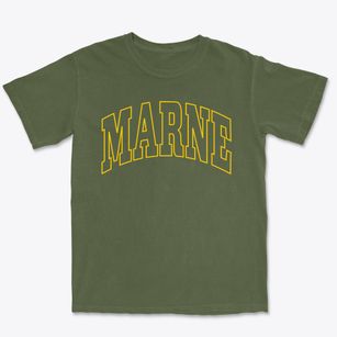 Marne Iowa Trendy Block Premium Heavyweight T-shirt