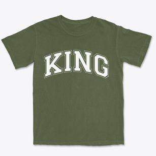 King North Carolina Varsity Premium Heavyweight T-shirt