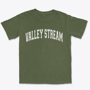 Valley Stream New York Varsity Premium Heavyweight T-shirt