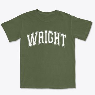 Wright Wyoming Varsity Premium Heavyweight T-shirt