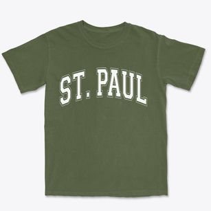 St. Paul Texas Varsity Premium Heavyweight T-shirt