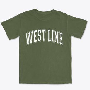 West Line Missouri Varsity Premium Heavyweight T-shirt