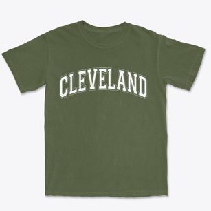 Cleveland Ohio Varsity Premium Heavyweight T-shirt
