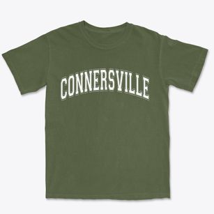Connersville Indiana Varsity Premium Heavyweight T-shirt