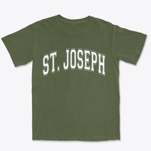 St. Joseph Michigan Varsity Premium Heavyweight T-shirt