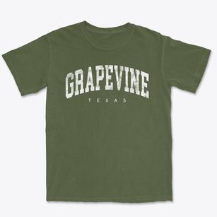 Grapevine Texas Urban Vibe Premium Heavyweight T-shirt