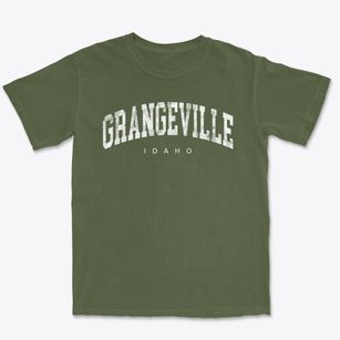 Grangeville Idaho Urban Vibe Premium Heavyweight T-shirt