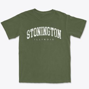 Stonington Illinois Urban Vibe Premium Heavyweight T-shirt