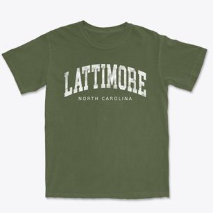 Lattimore North Carolina Urban Vibe Premium Heavyweight T-shirt