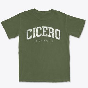 Cicero Illinois Urban Vibe Premium Heavyweight T-shirt