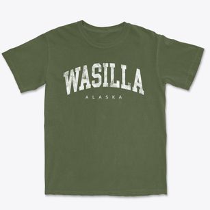 Wasilla Alaska Urban Vibe Premium Heavyweight T-shirt