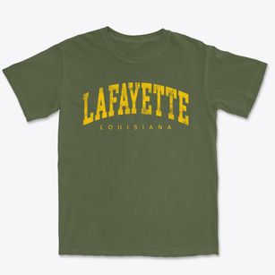 Lafayette Louisiana Urban Vibe Premium Heavyweight T-shirt