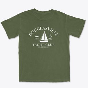 Douglasville Georgia Yacht Club Premium Heavyweight T-shirt