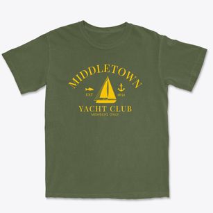 Middletown Connecticut Yacht Club Premium Heavyweight T-shirt