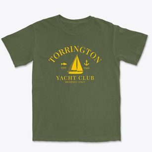 Torrington Connecticut Yacht Club Premium Heavyweight T-shirt
