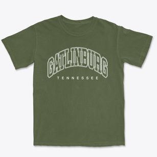 Gatlinburg Tennessee Inline Premium Heavyweight T-shirt