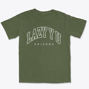 Lazy Y U Arizona Inline Premium Heavyweight T-shirt
