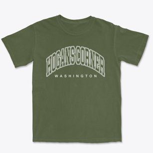 Hogans Corner Washington Inline Premium Heavyweight T-shirt