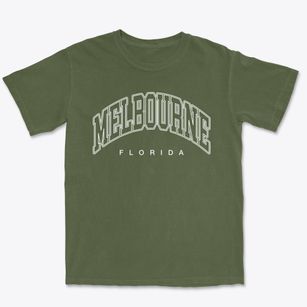 Melbourne Florida Inline Premium Heavyweight T-shirt