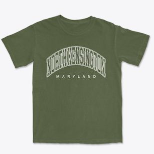 North Kensington Maryland Inline Premium Heavyweight T-shirt