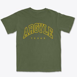 Argyle Texas Inline Premium Heavyweight T-shirt