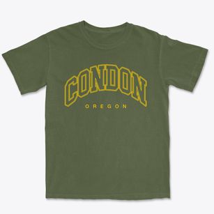Condon Oregon Inline Premium Heavyweight T-shirt