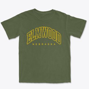 Elmwood Nebraska Inline Premium Heavyweight T-shirt