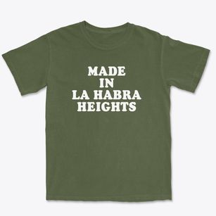 La Habra Heights California Classic 70s Premium Heavyweight T-shirt