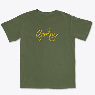 Greeley Kansas Freestyle Premium Heavyweight T-shirt