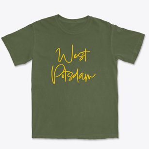 West Potsdam New York Freestyle Premium Heavyweight T-shirt