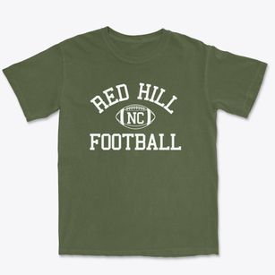Red Hill North Carolina Football Premium Heavyweight T-shirt