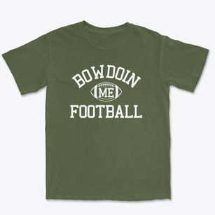 Bowdoin Maine Football Premium Heavyweight T-shirt