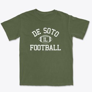 De Soto Illinois Football Premium Heavyweight T-shirt