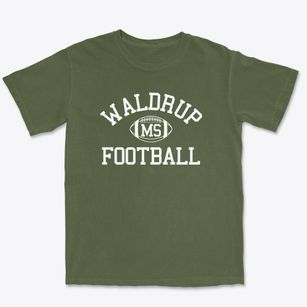 Waldrup Mississippi Football Premium Heavyweight T-shirt