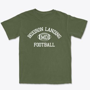 Boxiron Landing Maryland Football Premium Heavyweight T-shirt