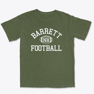 Barrett New Hampshire Football Premium Heavyweight T-shirt