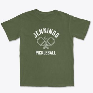 Jennings Oklahoma Pickleball Premium Heavyweight T-shirt