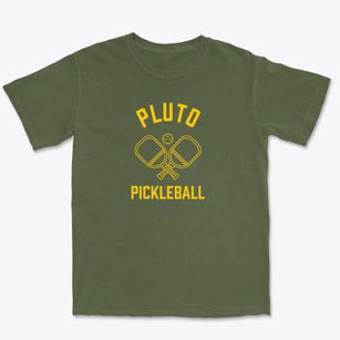 Pluto West Virginia Pickleball Premium Heavyweight T-shirt