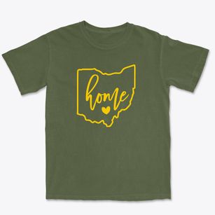  Ohio Home Premium Heavyweight T-shirt