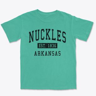 Nuckles Arkansas Classic Established Premium Heavyweight T-shirt