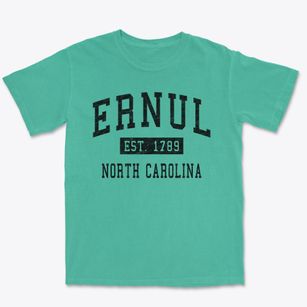 Ernul North Carolina Classic Established Premium Heavyweight T-shirt
