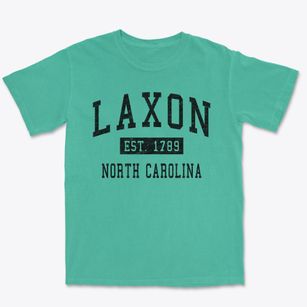 Laxon North Carolina Classic Established Premium Heavyweight T-shirt
