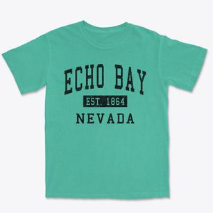 Echo Bay Nevada Classic Established Premium Heavyweight T-shirt