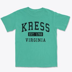 Kress Virginia Classic Established Premium Heavyweight T-shirt