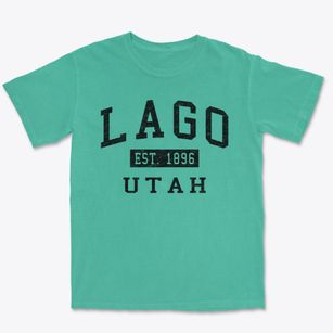 Lago Utah Classic Established Premium Heavyweight T-shirt