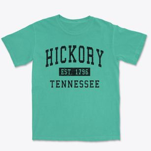 Hickory Tennessee Classic Established Premium Heavyweight T-shirt