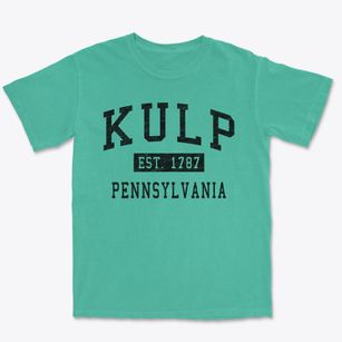 Kulp Pennsylvania Classic Established Premium Heavyweight T-shirt