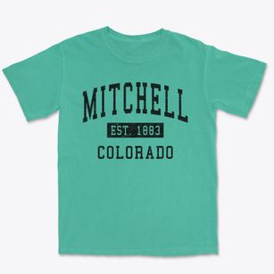 Mitchell Colorado Classic Established Premium Heavyweight T-shirt